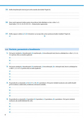 MATEMATIKA 3 - pracovný zošit pre gymnáziá a stredné školy